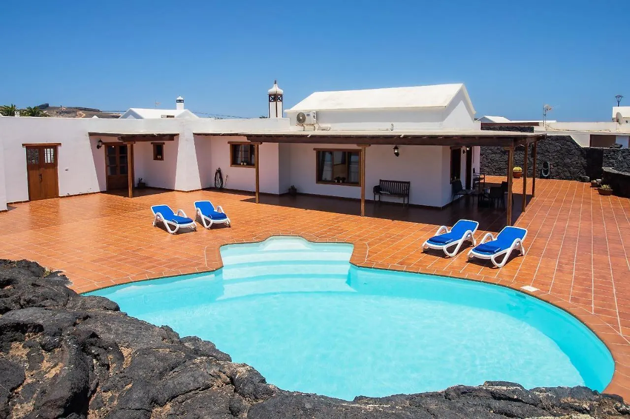 Casa Lola Lanzarote Piscina Climatizada Y Wifi Free Vila San Bartolomé 0*,