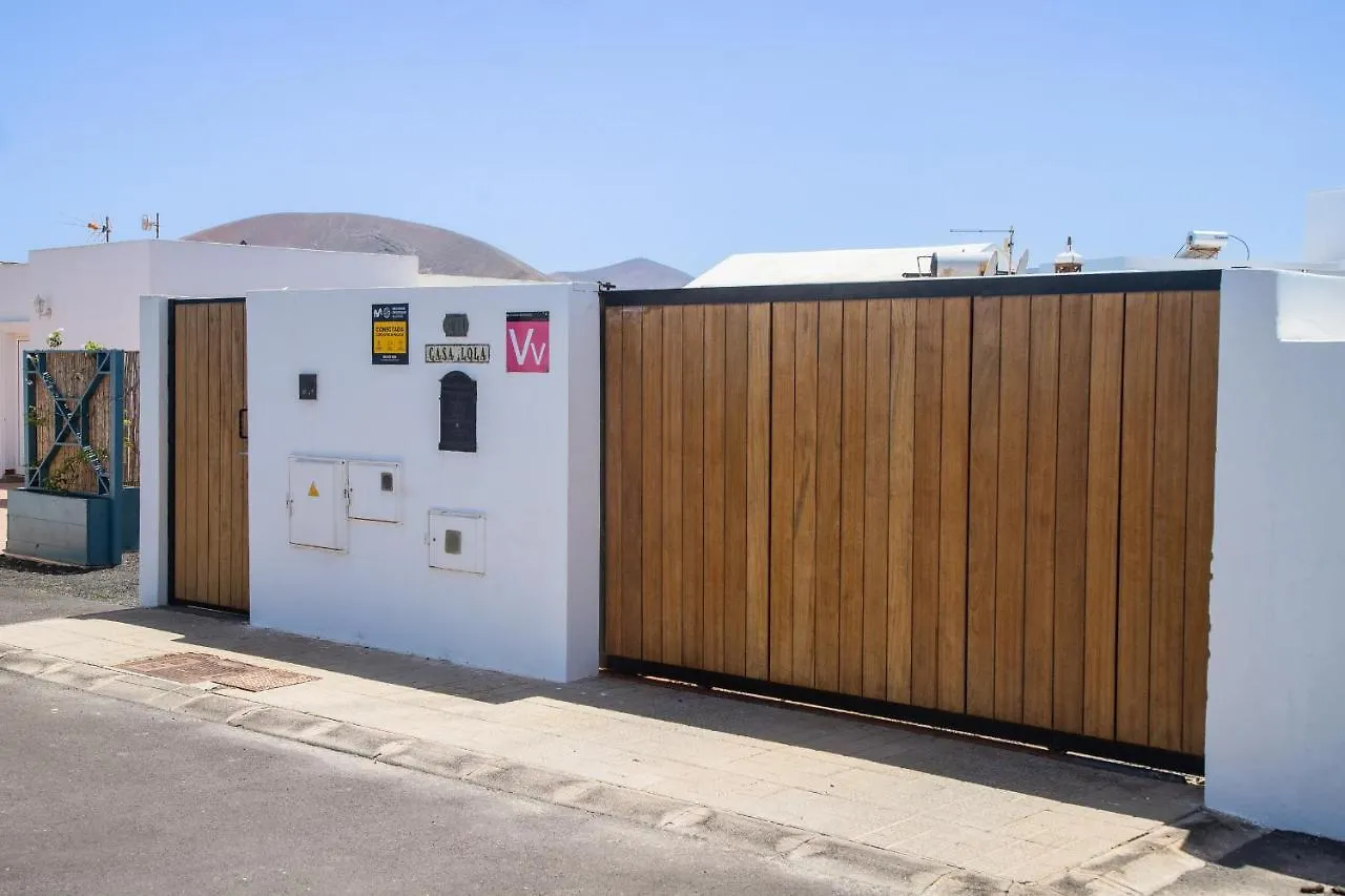 Casa Lola Lanzarote Piscina Climatizada Y Wifi Free Vila San Bartolomé Villa